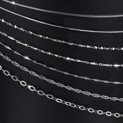 S925 sterling silver necklace